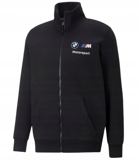 Pánská mikina sportovní rozepínací bez kapuce Puma 536242-01 černá vel. S