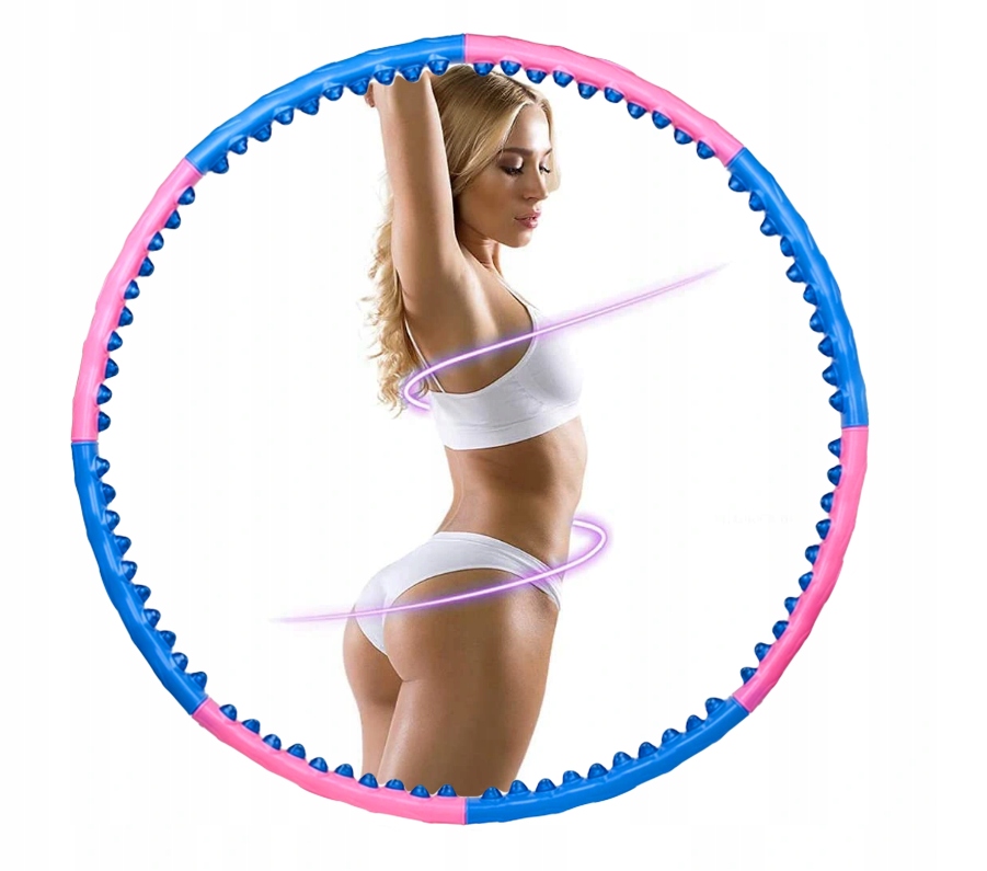

Hula Hop Odchudzające Wypustki X80 Masażer 105cm