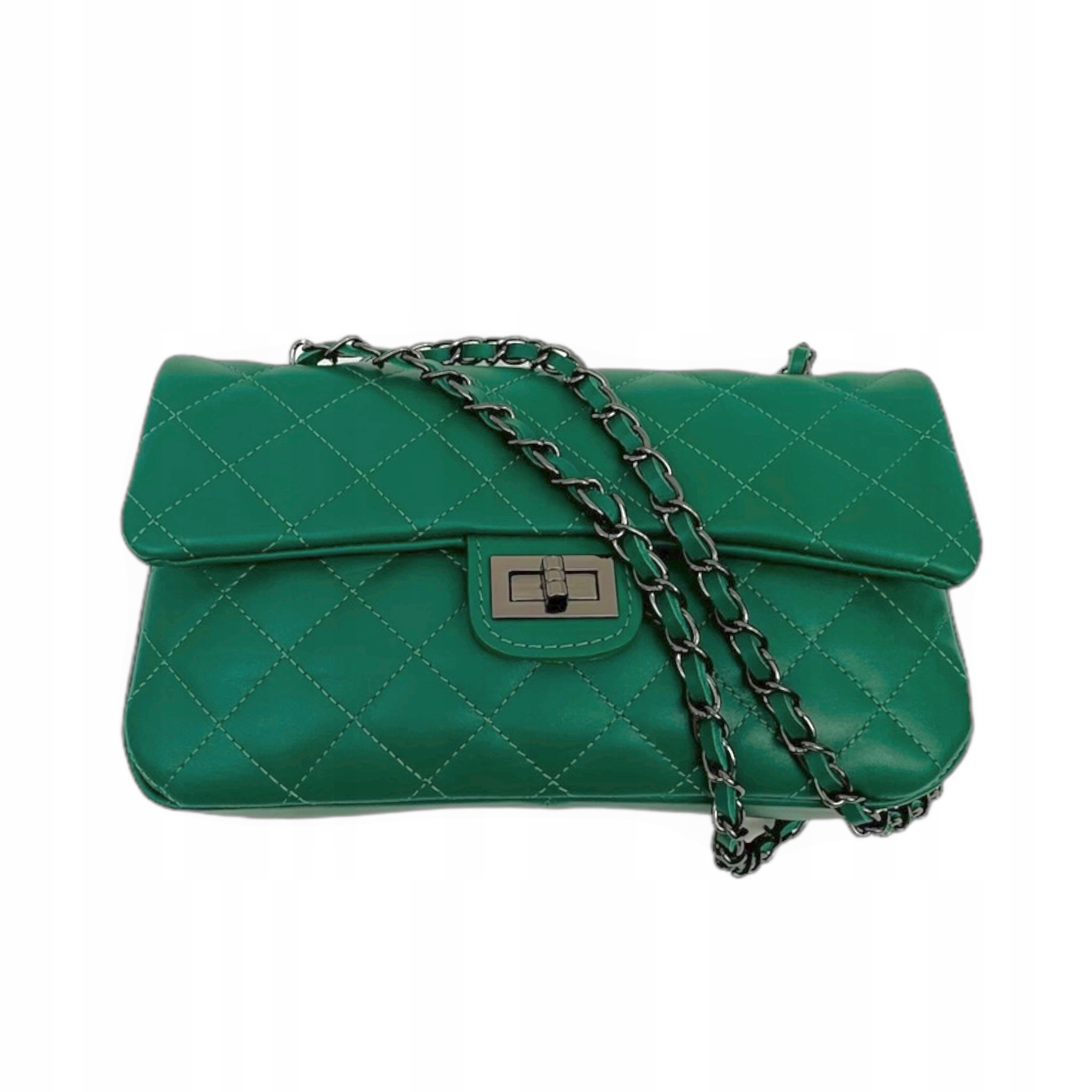 Dámská kabelka z lícové kůže Batty zelená