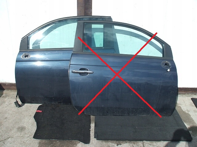 FIAT 500 DRZWI przód przednie lewe 415/B