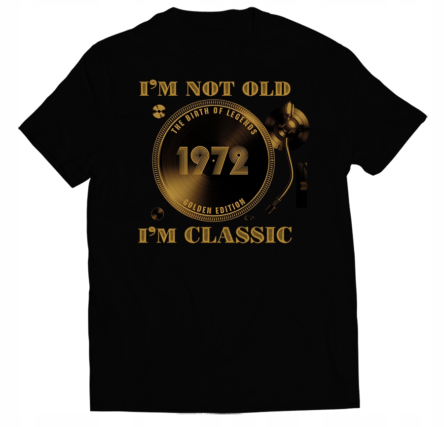 

Koszulka Na 40 50 60 Urodziny I'M Classic 1972 5XL