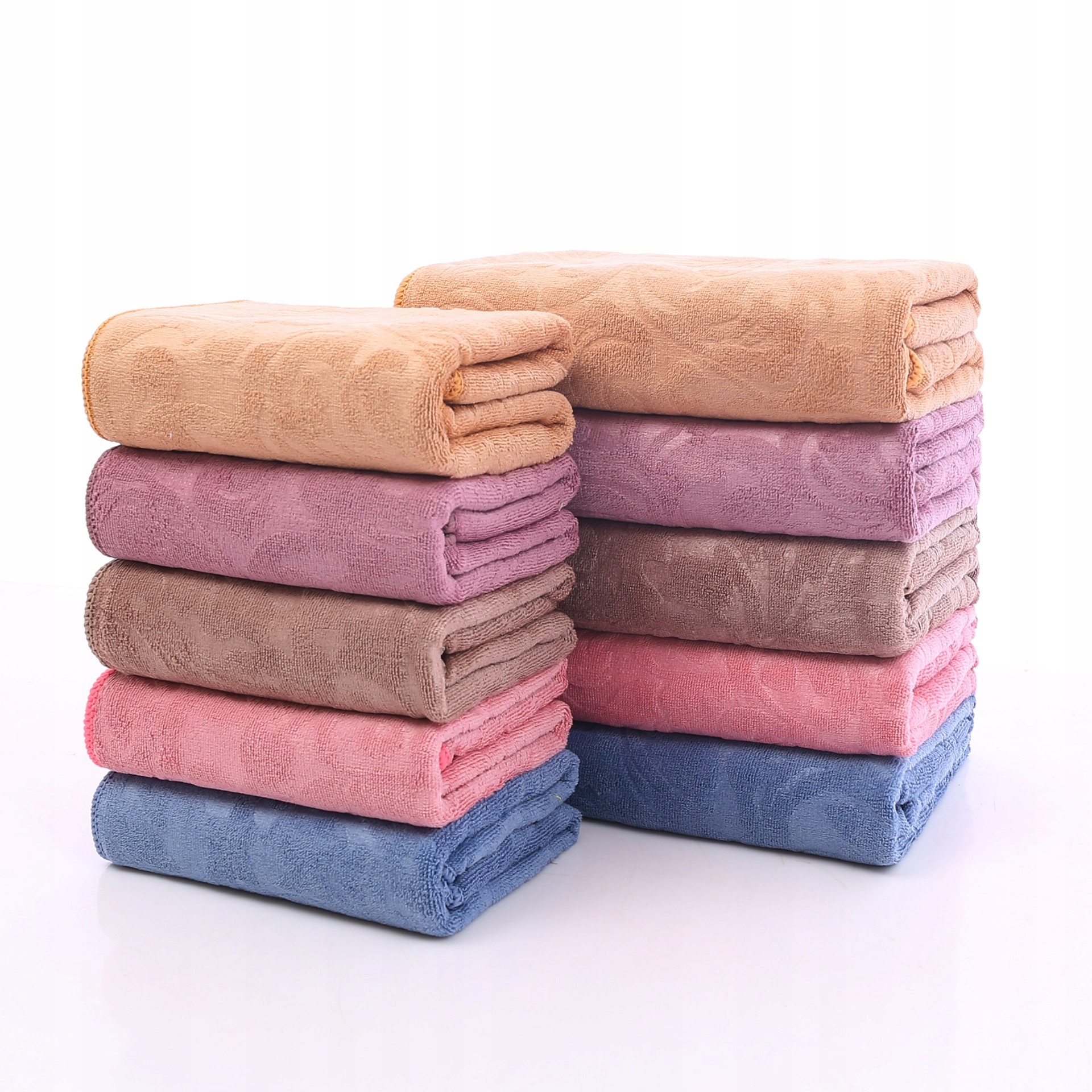 BEŻOWY RĘCZNIK KĄPIELOWY 50x100 Pieknesny_pl jakość modna Wymiary ręcznika 50x100cm