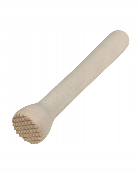 

drewniany tłuczek moździerz do czosnku krószy lód