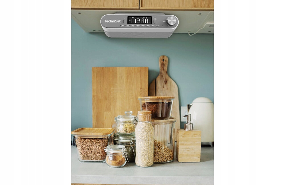 RADIO TECHNISAT KitchenRadio BLUETOOTH Srebrne Zasilanie sieciowe