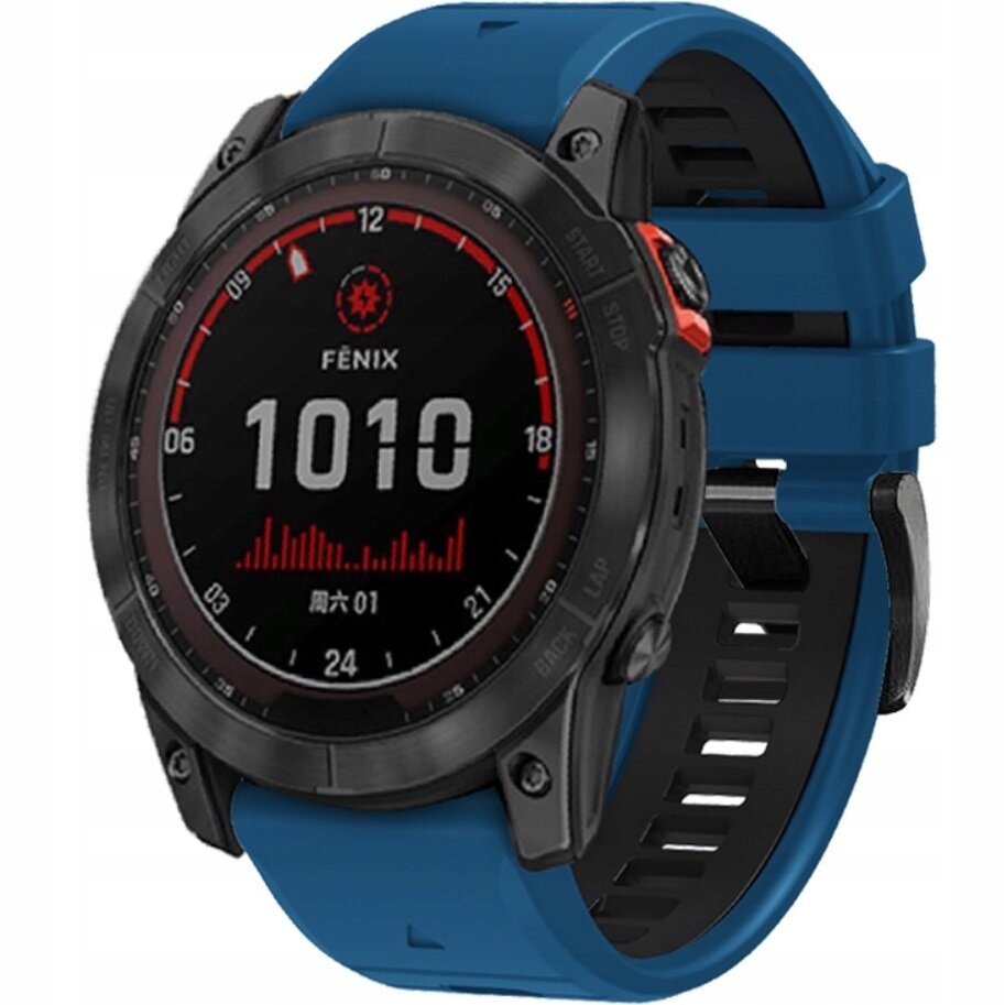 PASEK SILIKONOWY OPASKA QUICKFIT DO GARMIN FENIX 5 6 6 PRO 7