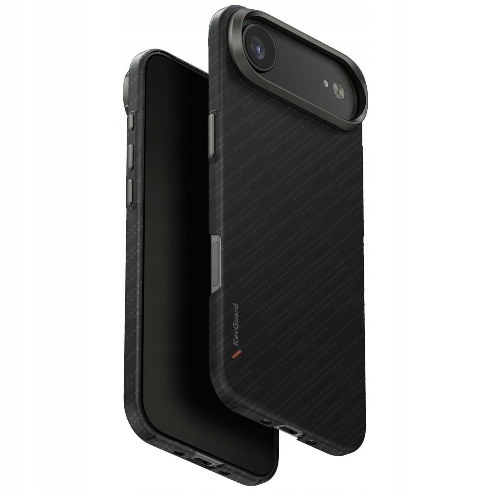 Uniq Keva Edge MagSafe Aramid pouzdro kryt Slim Hard pouzdro pro iPhone 17 Air