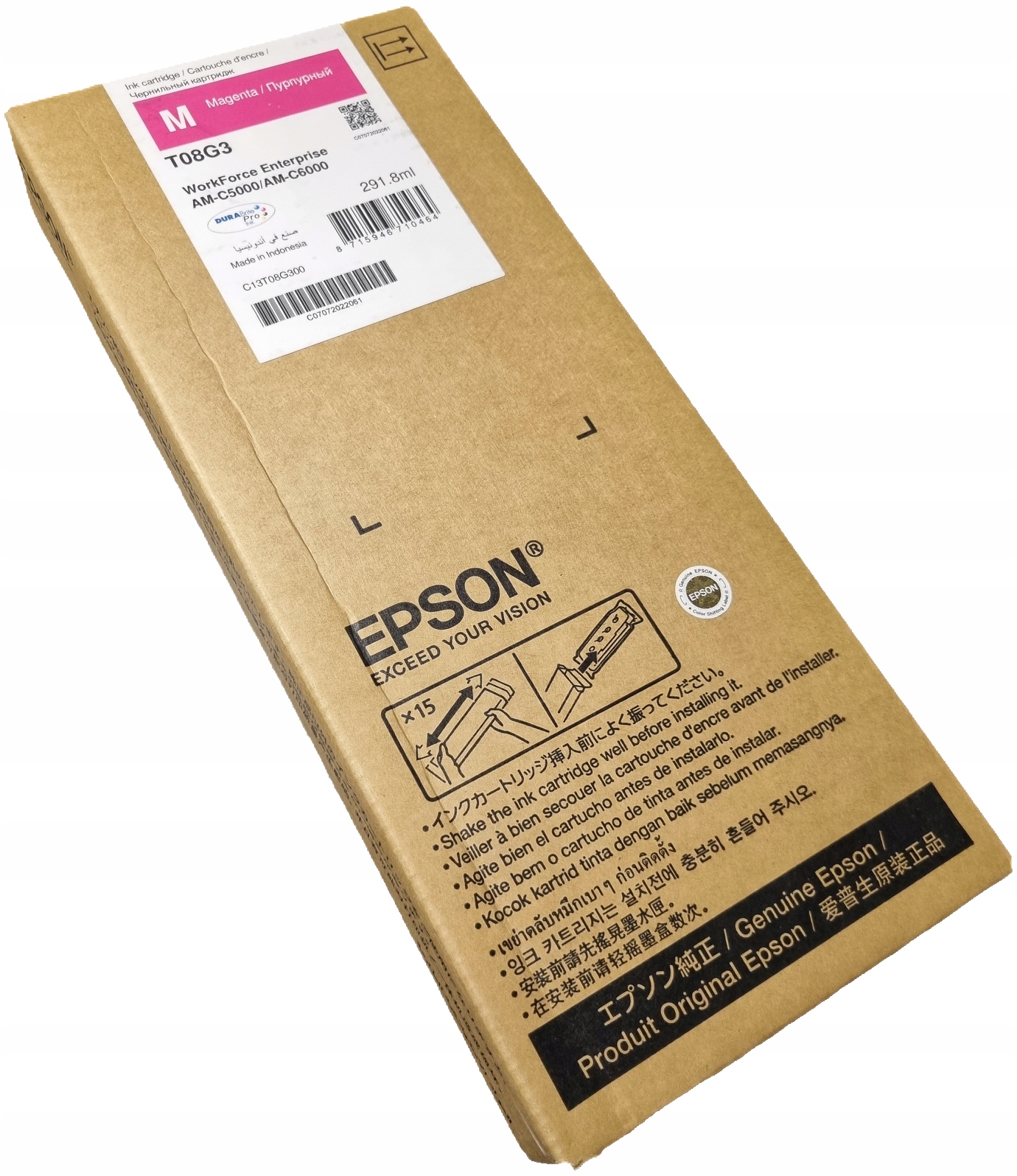 Originálny atrament T08G3 C13T08G300 Epson WorkForce Enterprise AM-C5000 C6000