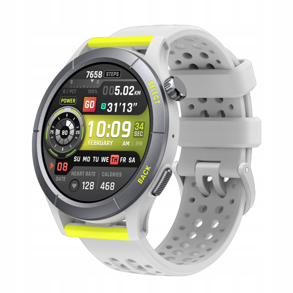 Chytré hodinky Amazfit Cheetah, round, šedé