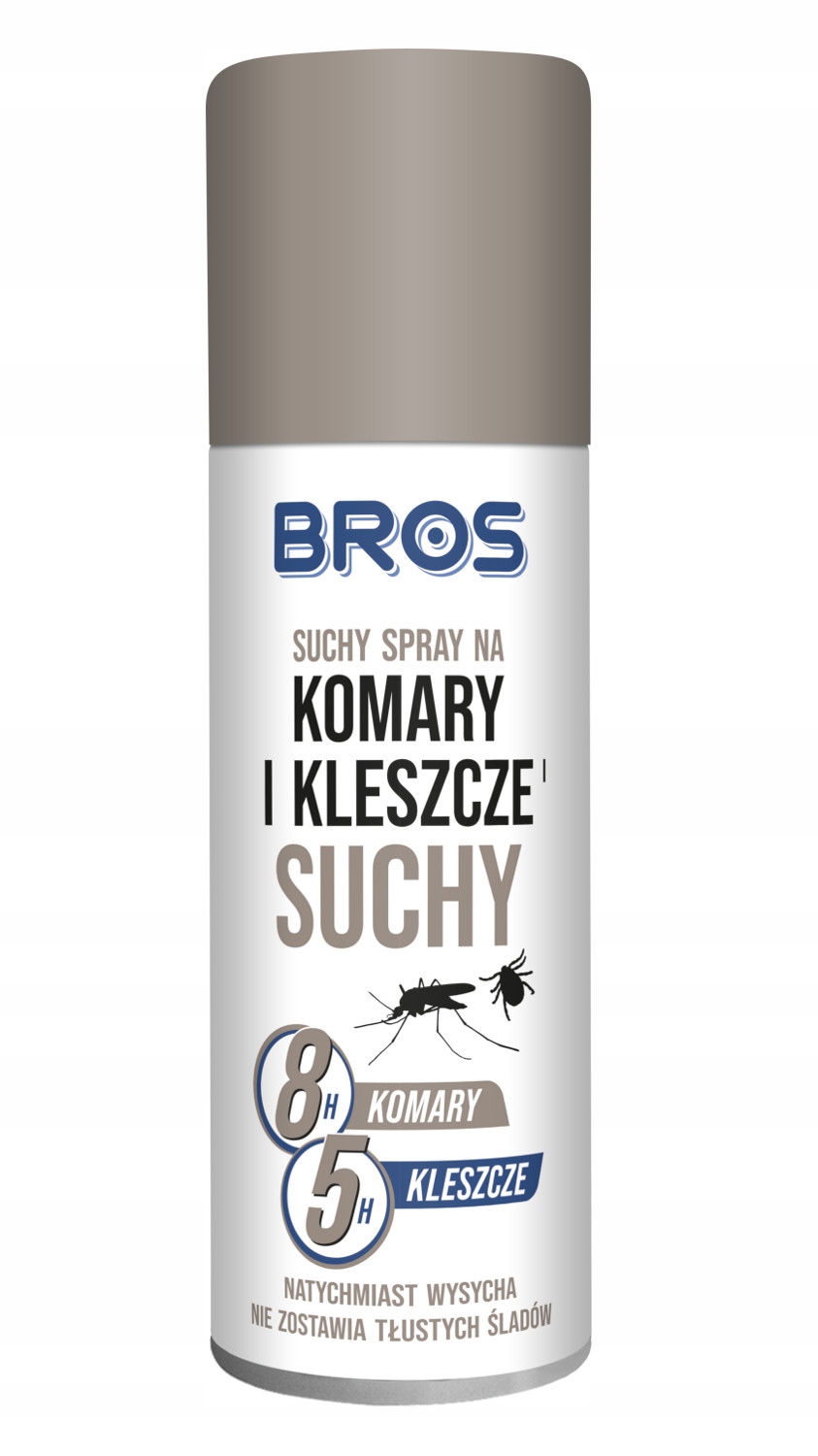 

Suchy Spray Środek Aerozol Na Komary Kleszcze Bros