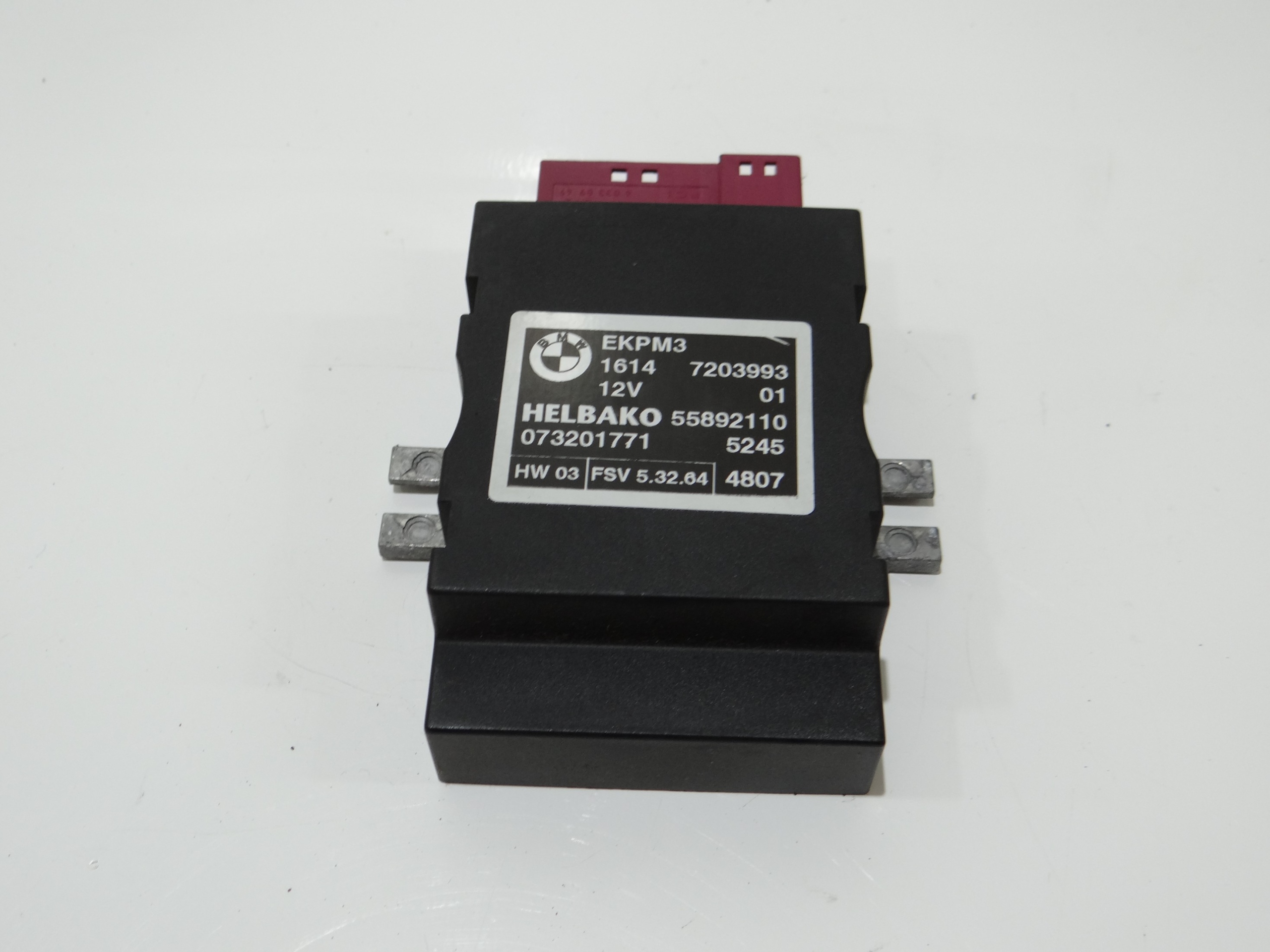 Unité de contrôle Module POMPY Carburant BMW E60 E61 206D3 7203993 (2822599)