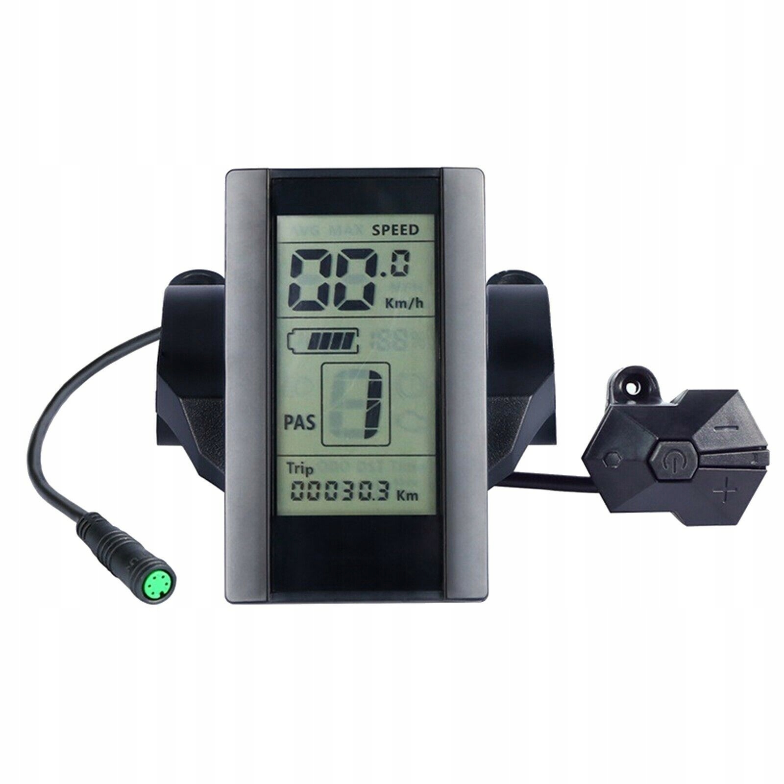 Bezprzewodowy Licznik Rowerowy LCD Uchwyt Bafang C961