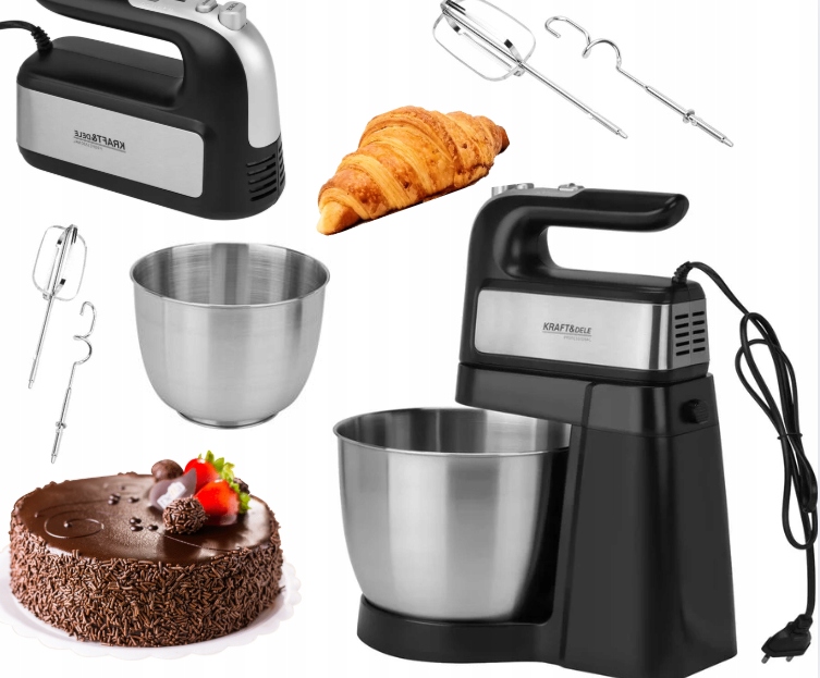 Ruční Kuchyňský Mixér S Mísou 1000 W 4,5 L, Robustní, KD4141