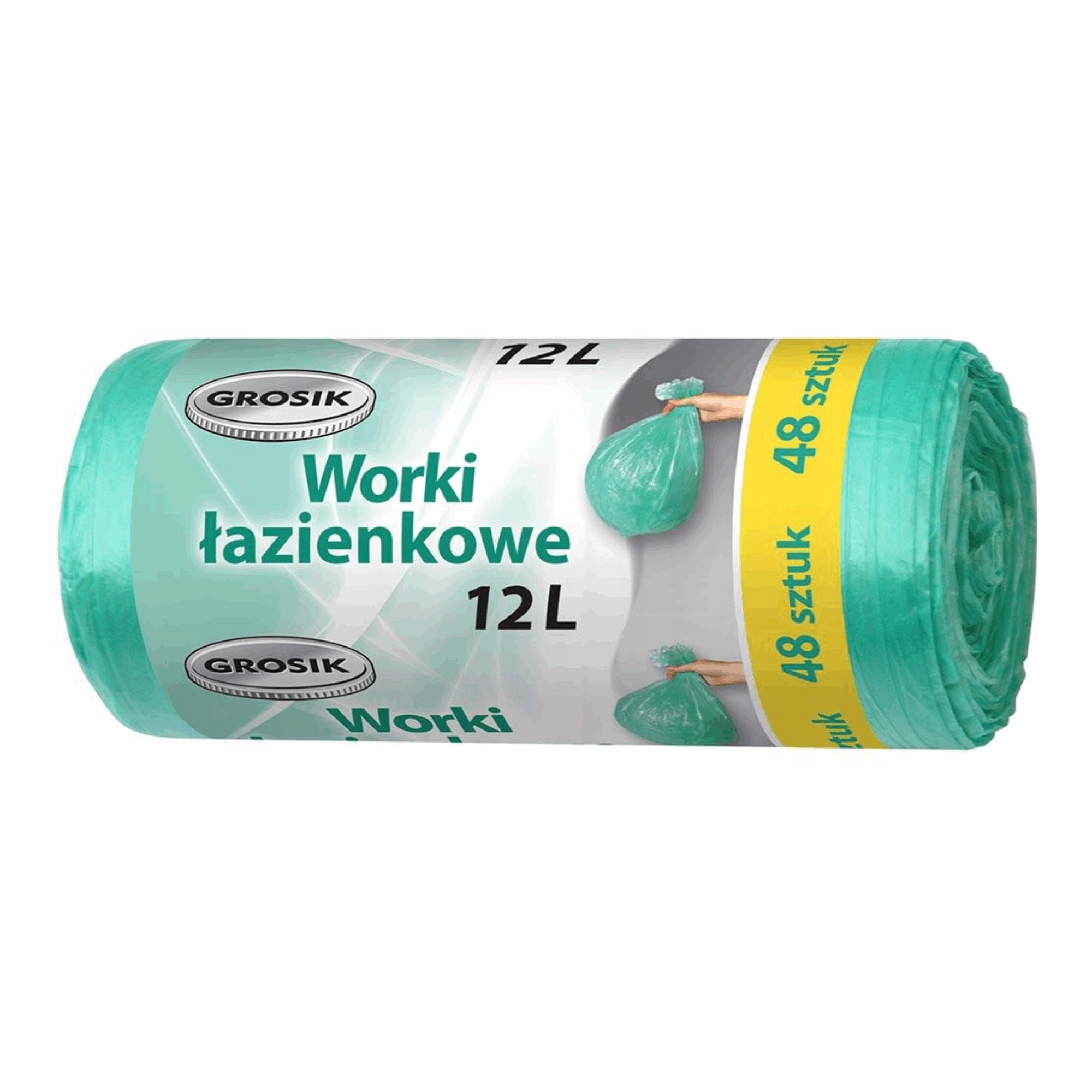 

Grosik Worki Łazienkowe 12L (48) Turkusowe