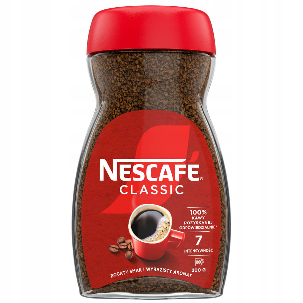 Kawa Rozpuszczalna NESCAFE CLASSIC Słoik 200g