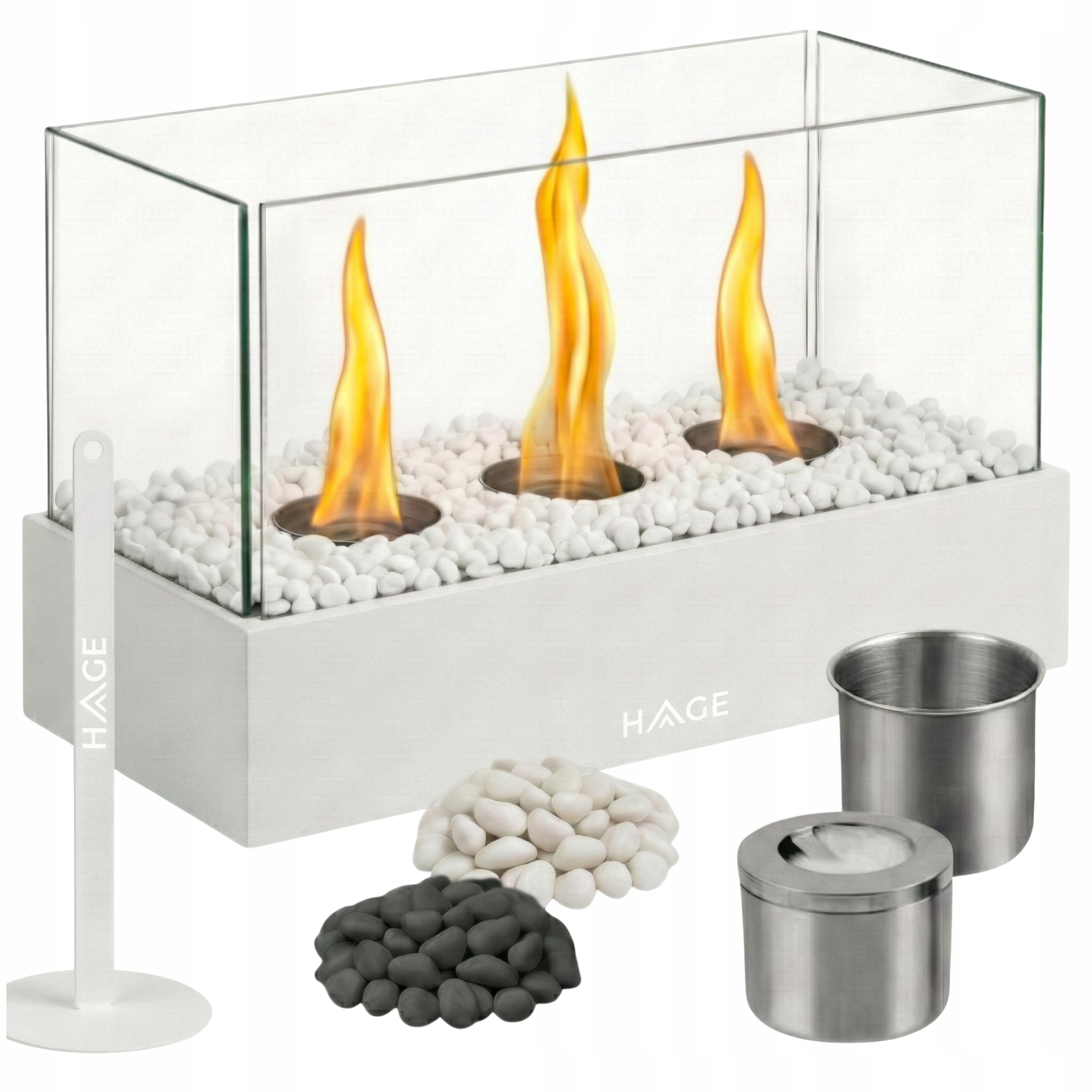 Biokrb Bílý Volně Stojící Bezkouřový Do Domu Na Terasu Zahrada Bio Krb