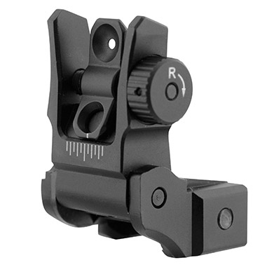 Skládací průzor pro AR-15 Leapers Utg Slim Sight