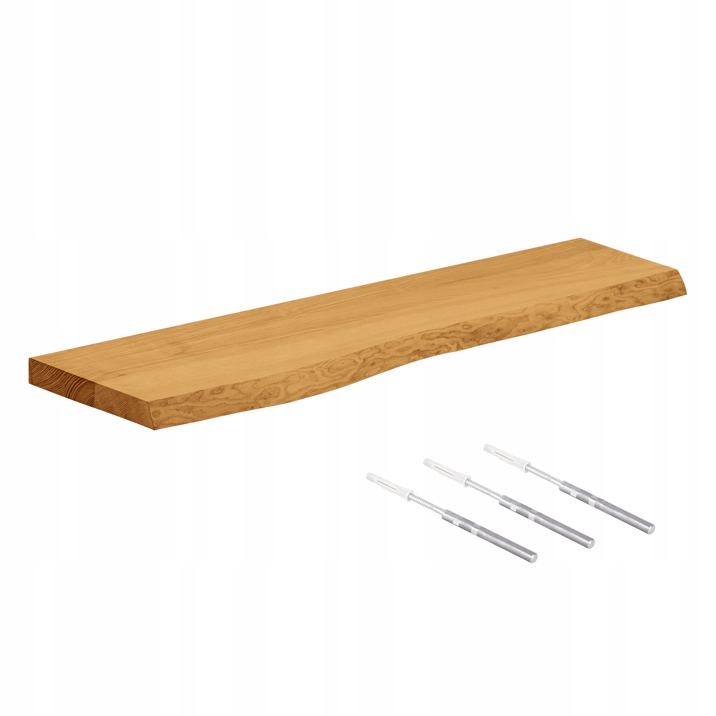 

Półka drewno loft 160cm ukryte mocowanie do salonu