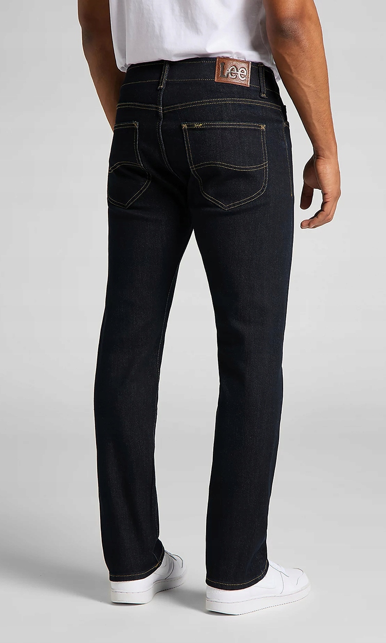 Lee SLIM FIT Extreme Motion WYGODNE GRANATOWE SPODNIE JEANSOWE W34 L32 Model Slim Fit XM Extreme Motion