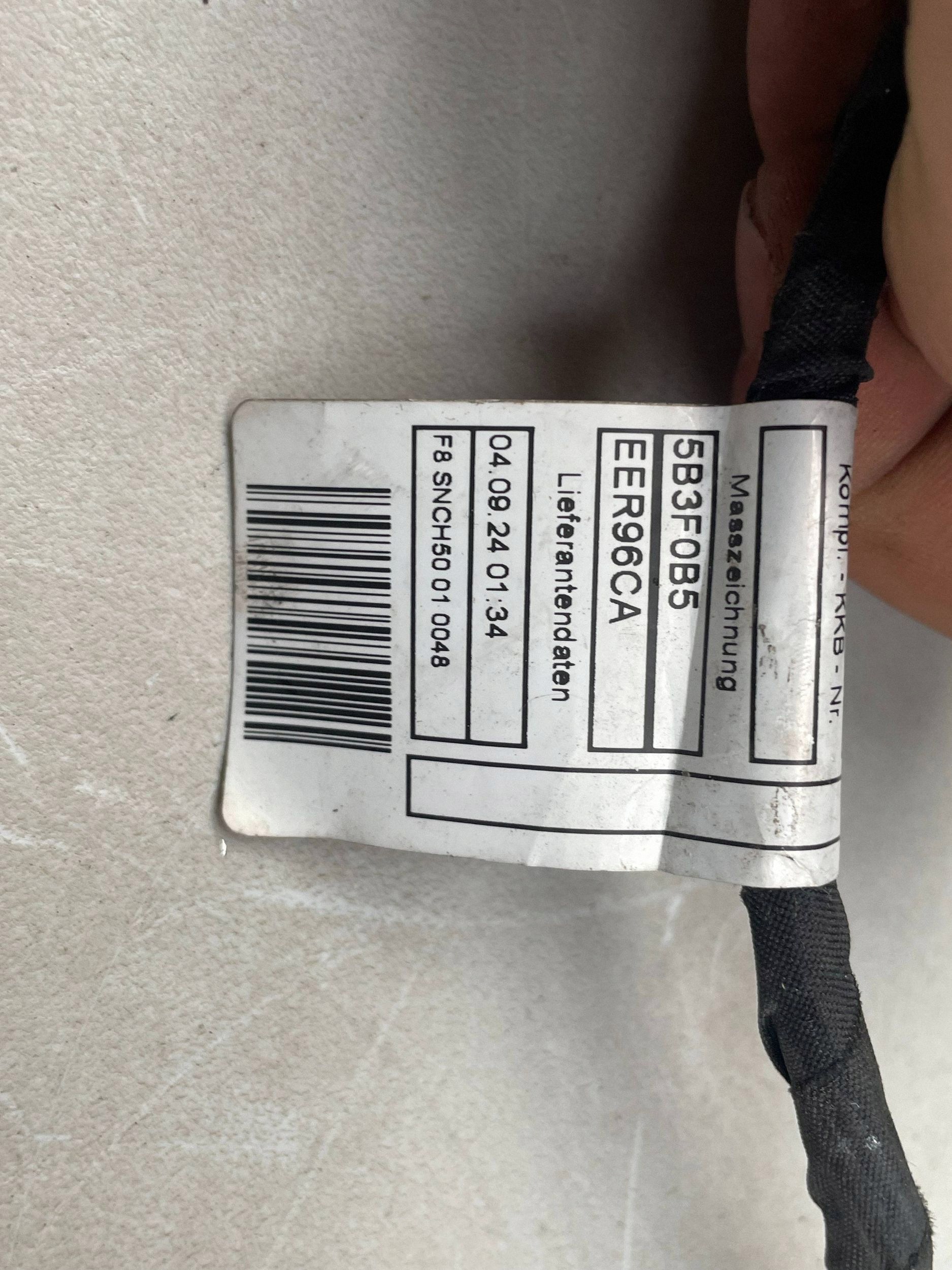 bundle PRZEWODOW front PDC BMW X3 G45 5B3F0B7 @A