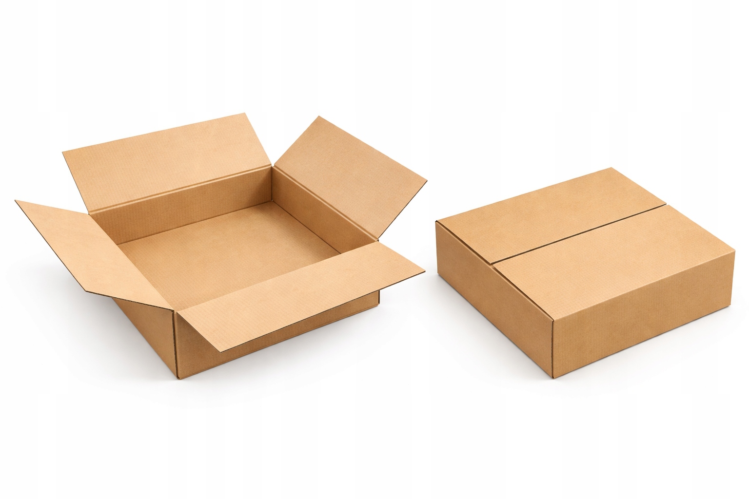 Karton 450x450x100 mm klapowy brązowy 45 sztuk 5W Eb 610g