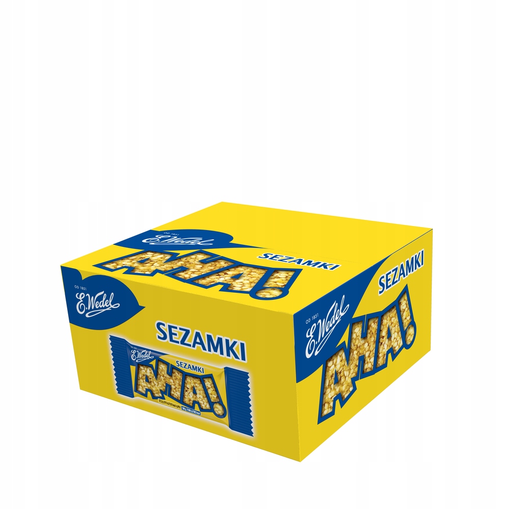 40 x 27 g Wedel Sezamky aha Karton