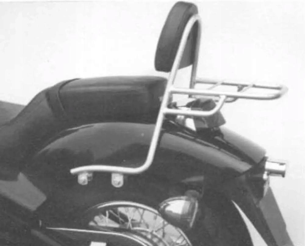 Sissybar s batožinovým priestorom, chróm, pre Honda Vt 600 C (1988-2000)