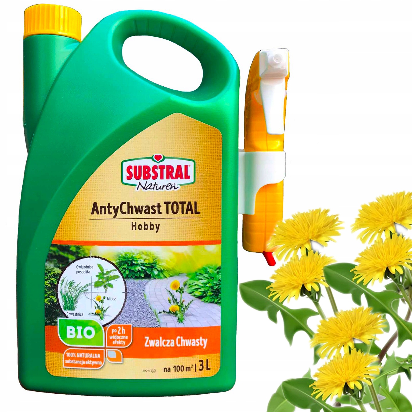 Substral Antychwast Total Hobby Bio spray 3L