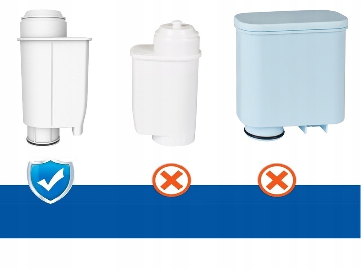 3x Filtr Zamiennik do SAECO BRITA Intenza+ CA6702 Marka Aqualogis