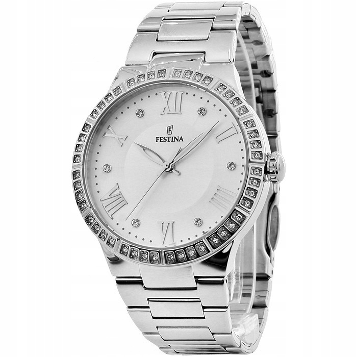 Dámské hodinky Festina F16719-1 stříbrné