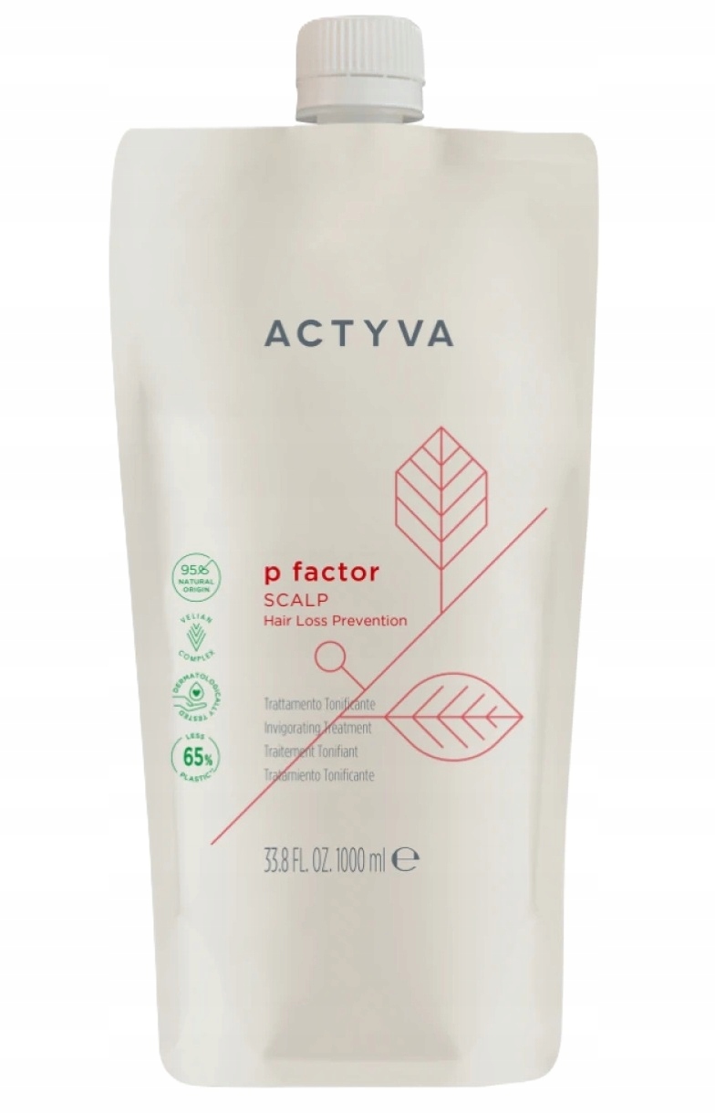 Kemon Actyva P Factor Přípravek proti vypadávání vlasů pro pokožku hlavy – náplň 1000 ml