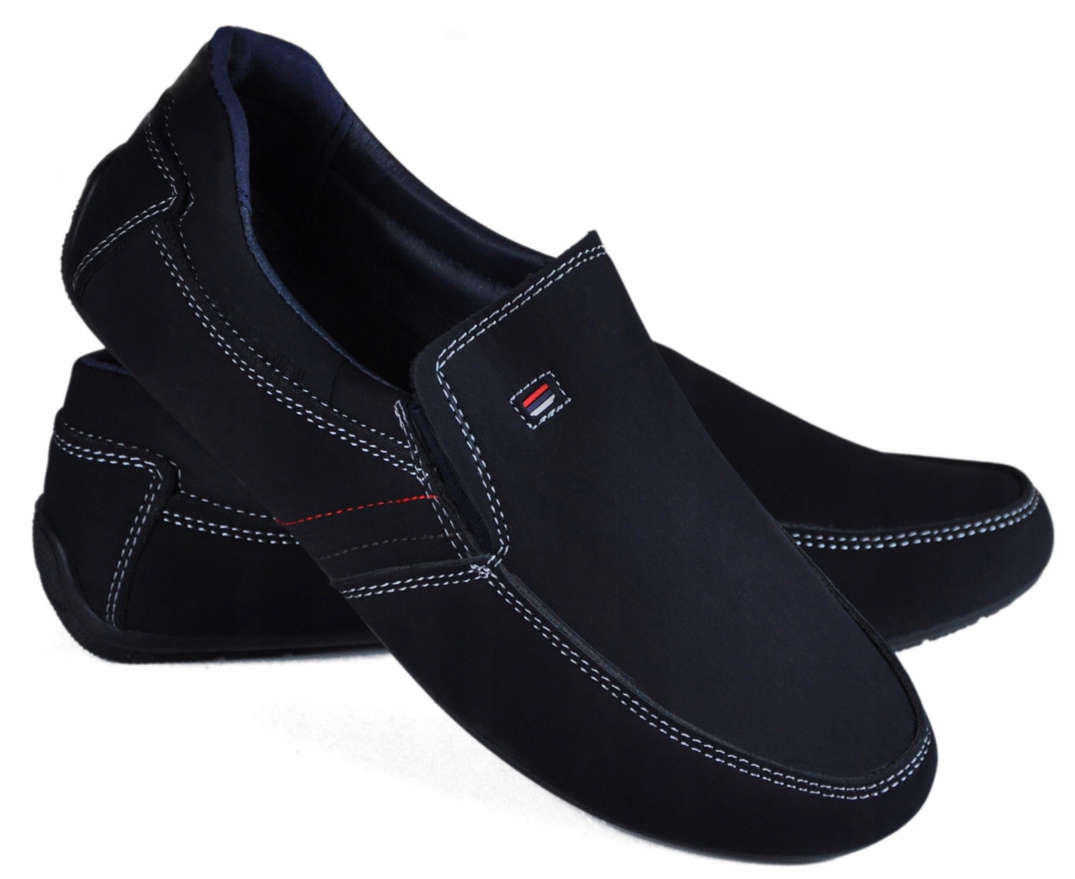 VENTO Mokasyny GRANAT zgrabne wizytowe (36-41)r 41 Rozmiar (new) 41