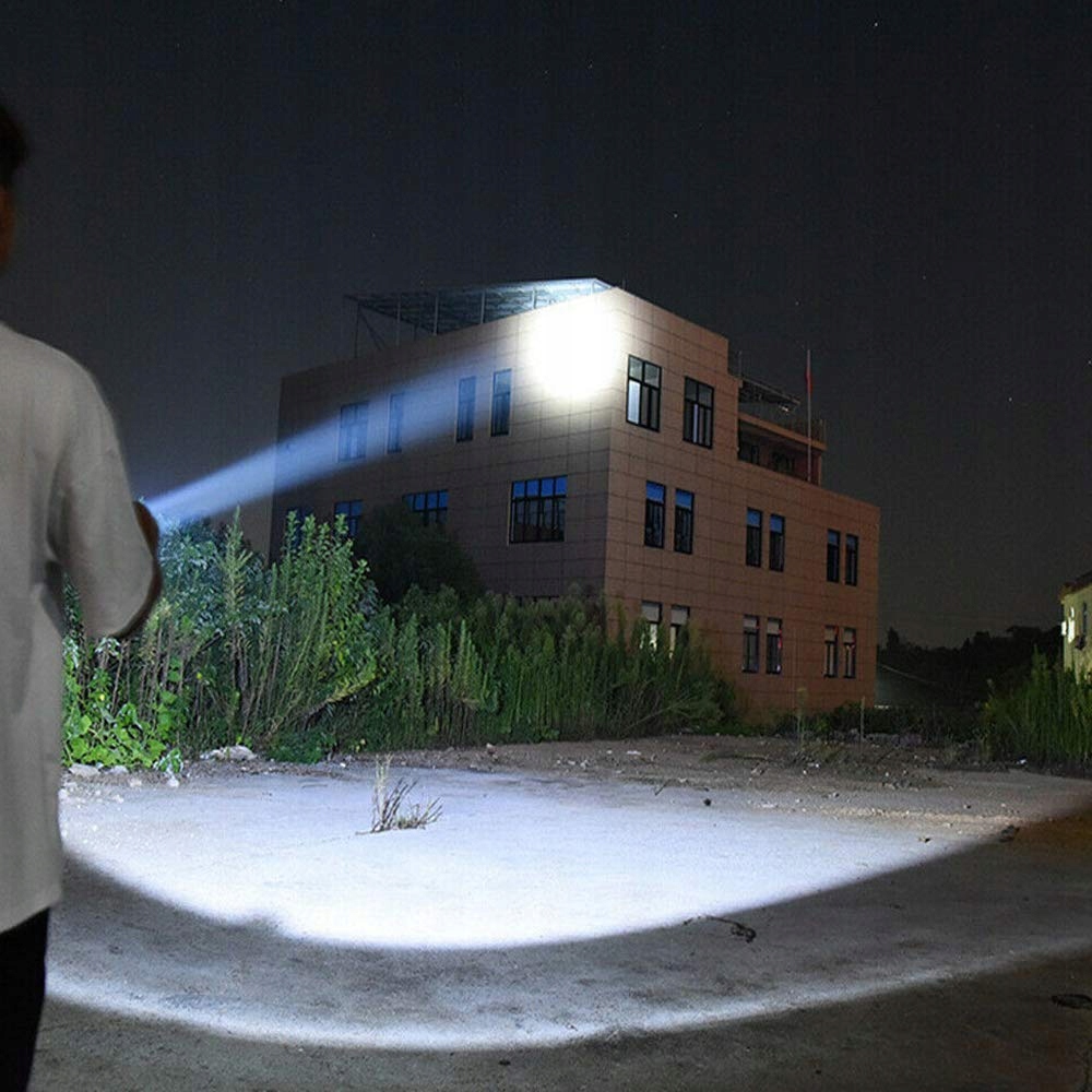 LATARKA AKUMULATOROWA LED SZPERACZ MOCNA do 1000m Marka inna marka