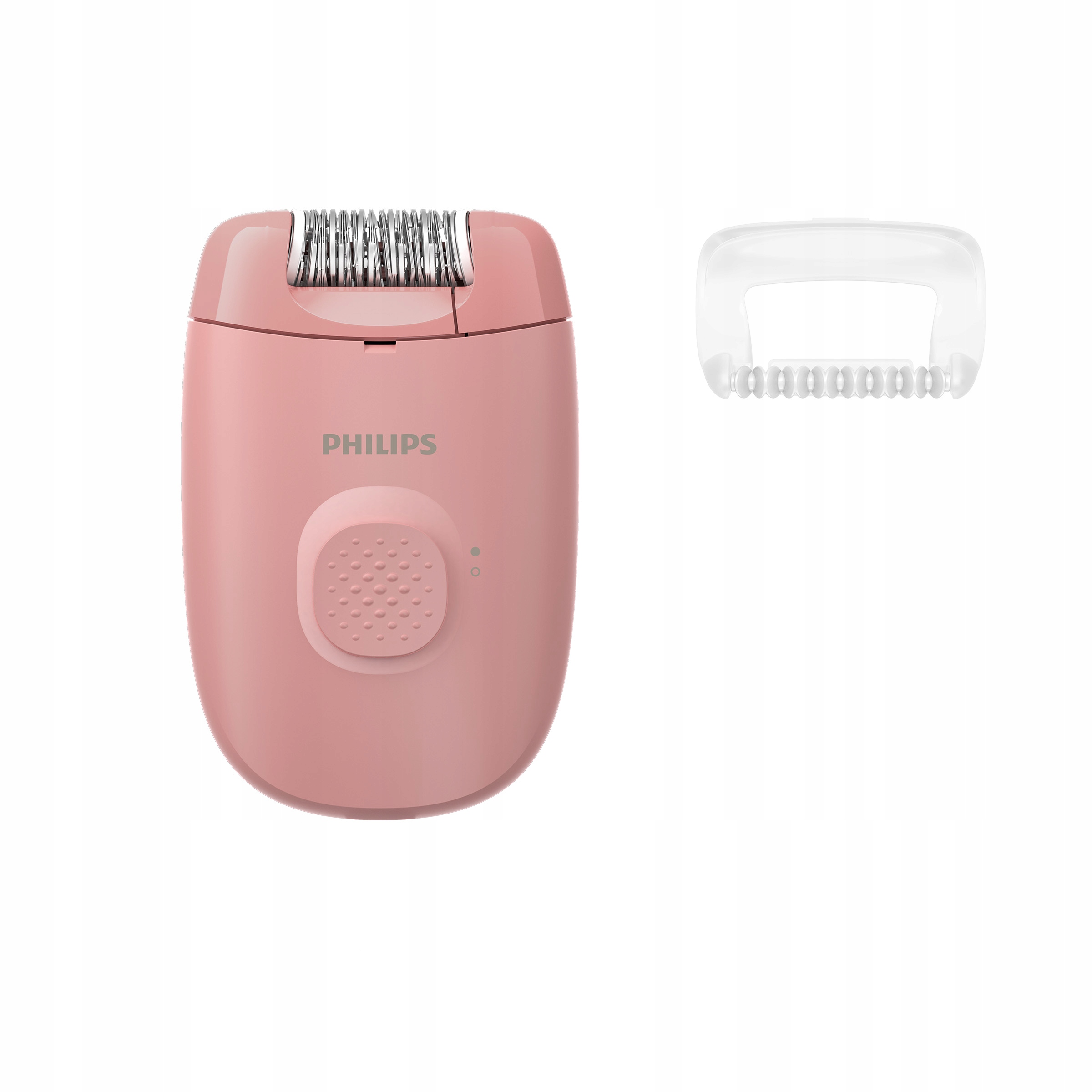 Depilator Philips sieciowy różowy Seria 2000 Nasadka masująca BRE227/00