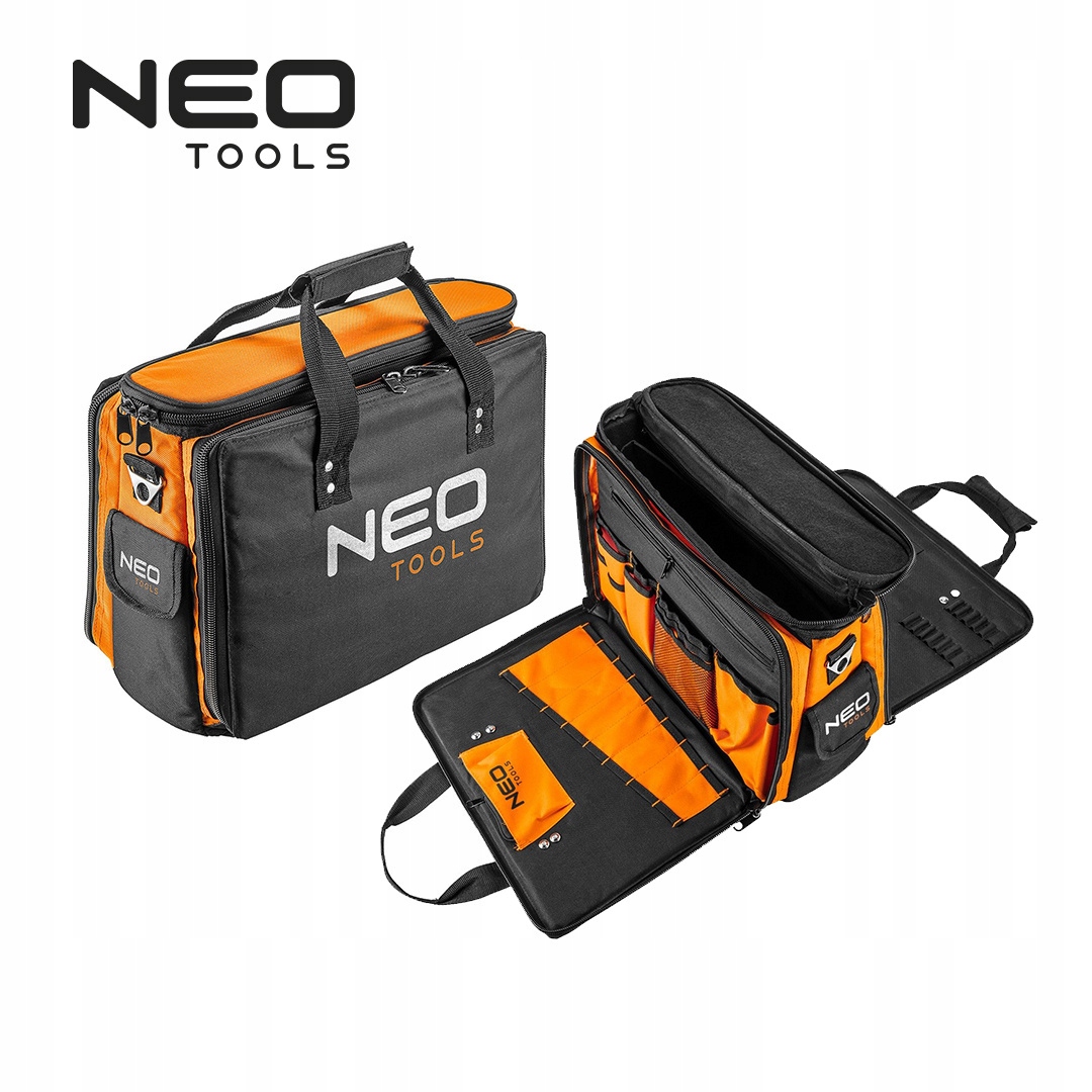 TORBA MONTERSKA NARZĘDZIOWA ORGANIZER NA RAMIĘ 43,5x20x33 cm NEO Kod producenta Torba na Narzędzia NEO TOOLS