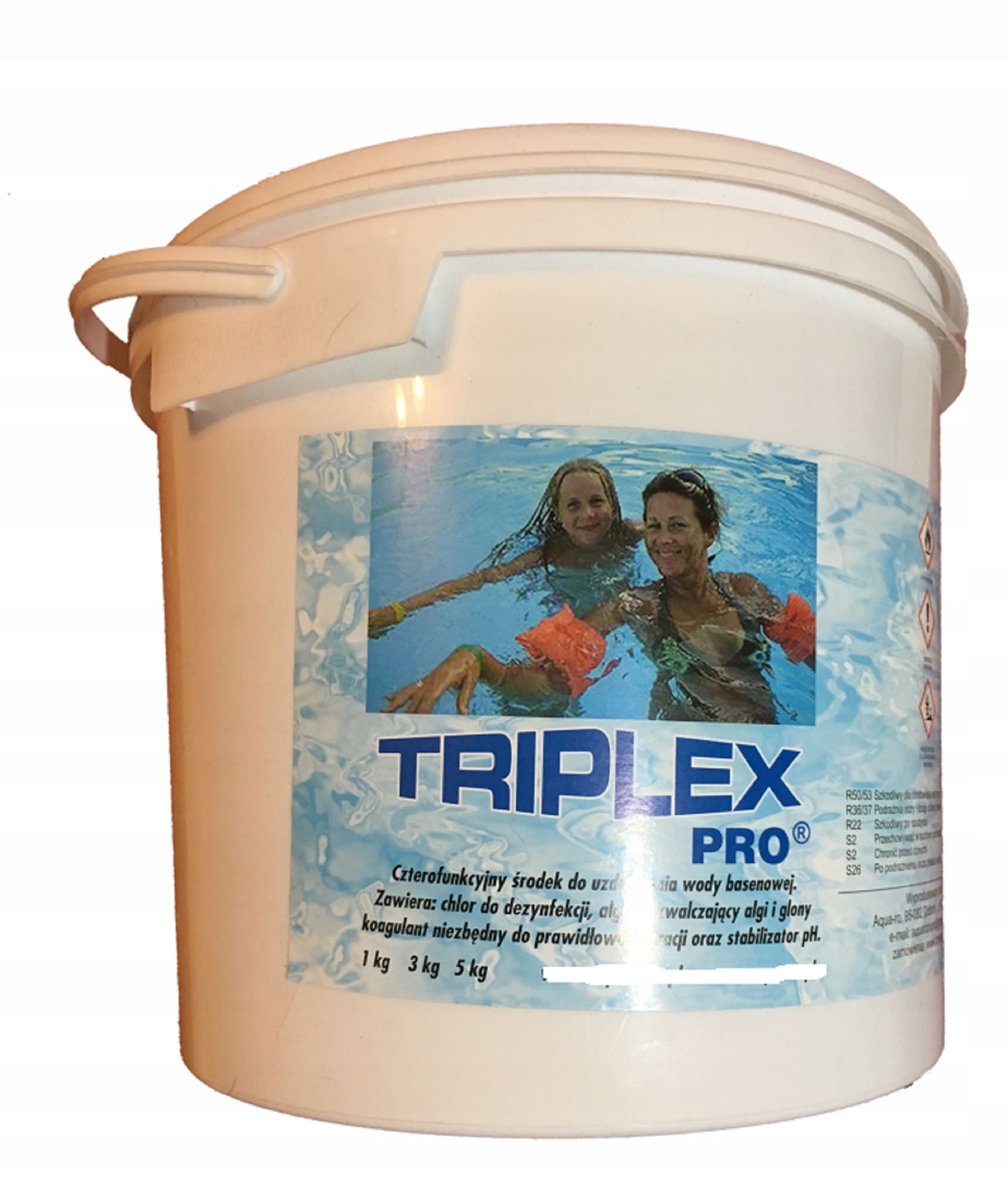 Triplex Pro 3 kg tabletki Basen 4w1 Chlor Chemia