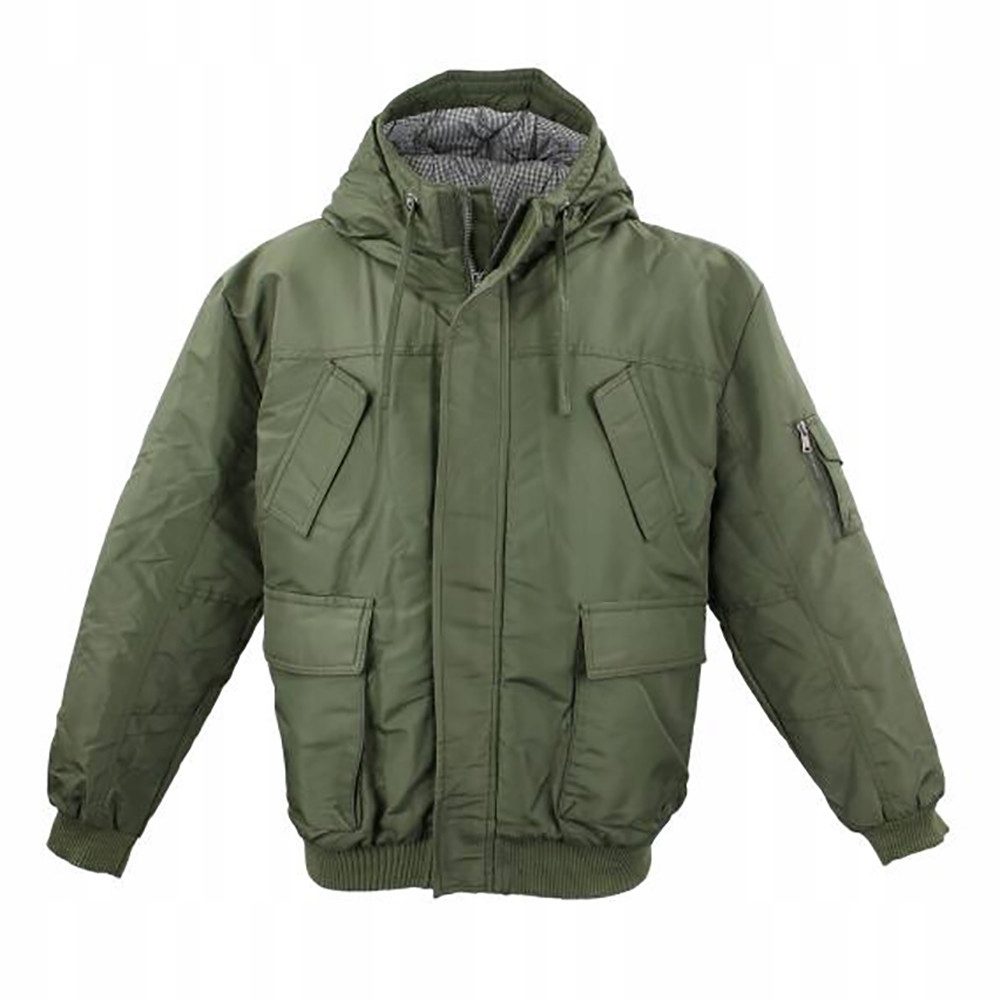 Lavecchia bunda pánská LV-705 nadměrná velikost 6XL khaki