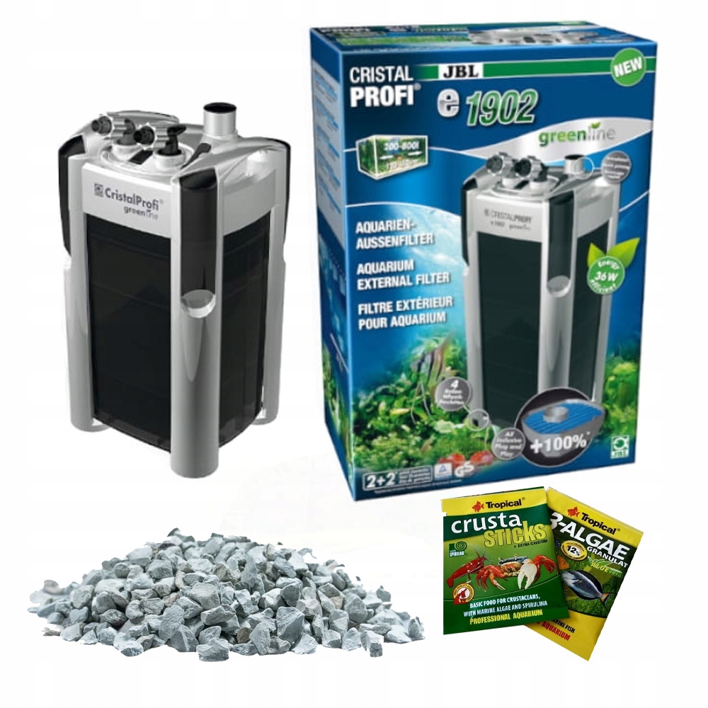 Jbl CristalProfi e1902 Greenline Vnější Filtr Pro Akvárium Bonus