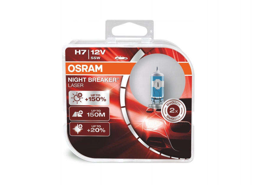 

Osram 64210NL-HCB H7 Night Breaker Laser+150% Duo