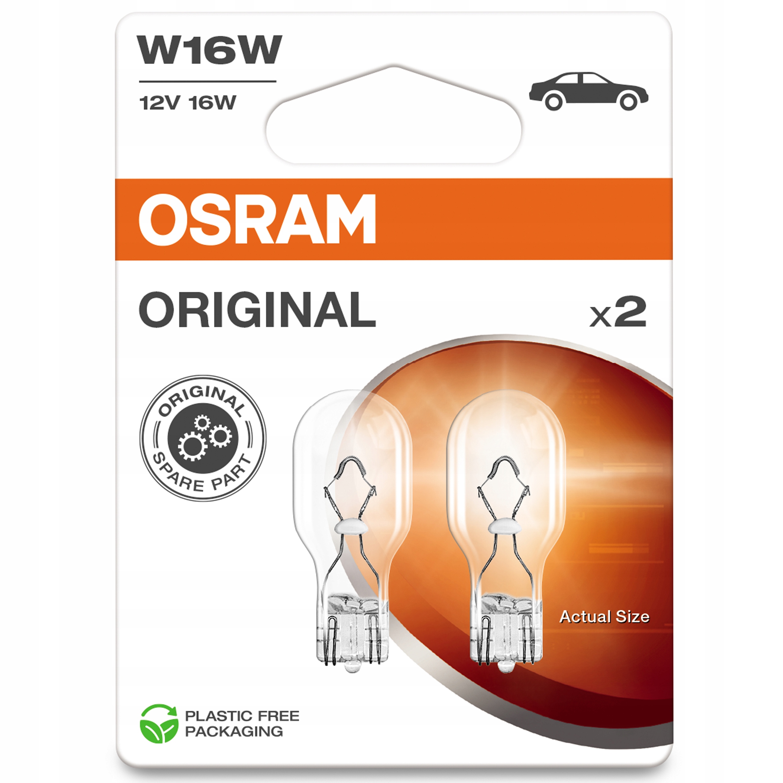 Osram Żarówki Samochodowe Do Cofania Oryginal W16W Epack