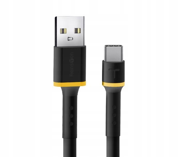 

Kabel Reinston EKT36 Usb - Usb-c 2m Silikon Czarny