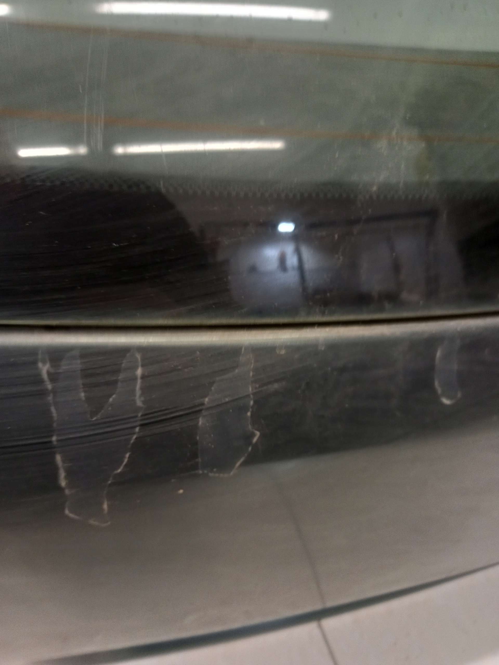 boot doors rear part SKODA FABIA 2