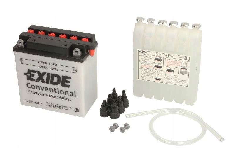 12N9-4B-1 - Акумулятор EXIDE 12V 9Ah / 85A L+