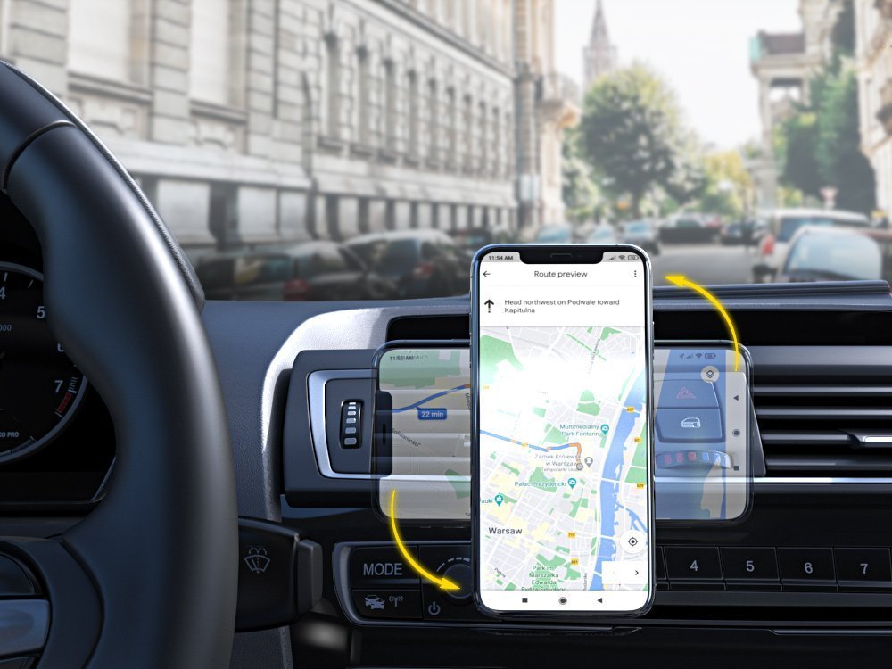 UCHWYT SAMOCHODOWY NA TELEFON MAGNETYCZNY DO KRATKI NAWIEWU MAGSAFE HOLDER Marka Wozinsky