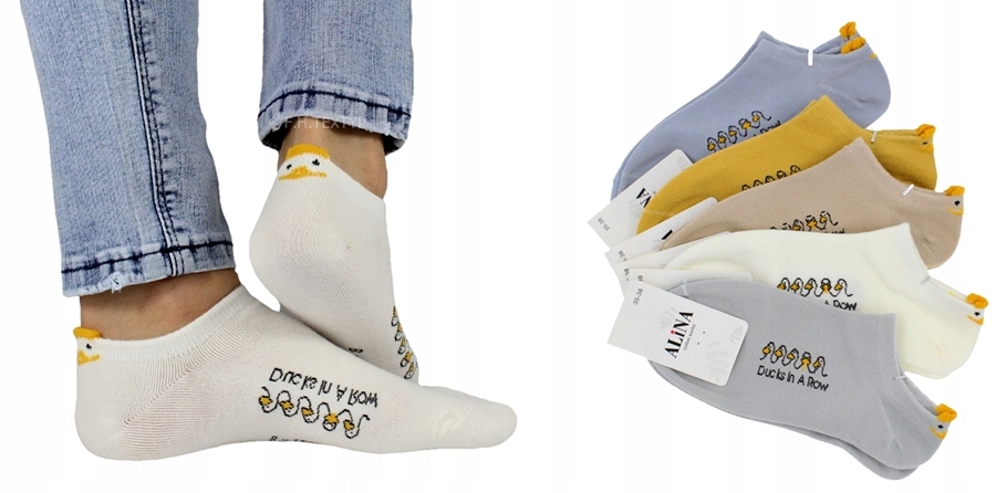 

5X Skarpetki skarpety stopki damskie komplet 39-41