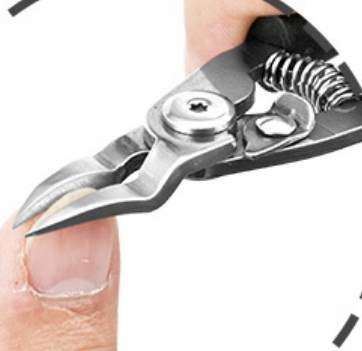 Cążki cęgi do wrastających grubych paznokci u stóp obcinacz Rodzaj cążki