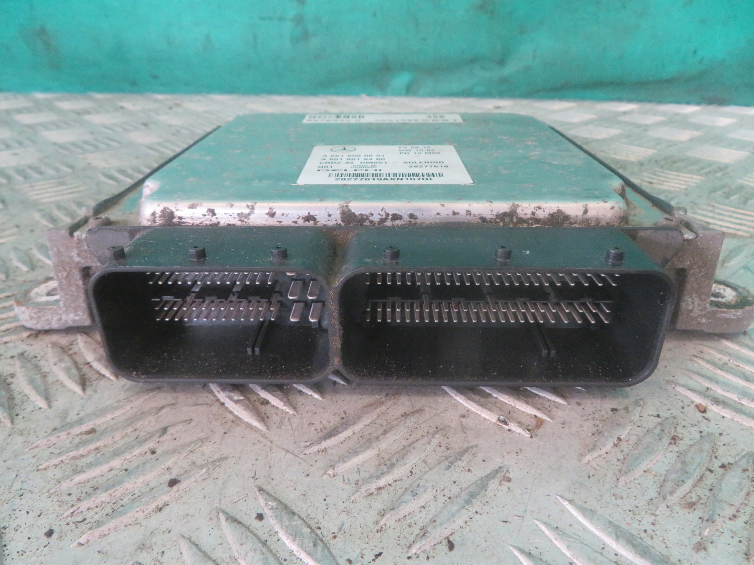 computer control unit of the engine MERCEDES SPRINTER 2.2 10R A6519000601