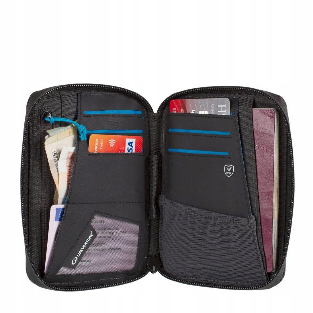 Portfel Lifeventure ochrona RFiD Mini Travel Wallet