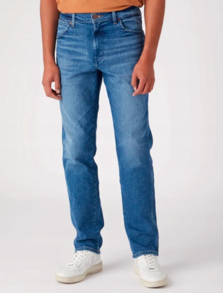 Kalhoty JEansy Wrangler River Smoke Sea W17Tylz71 W33 L30 33/30