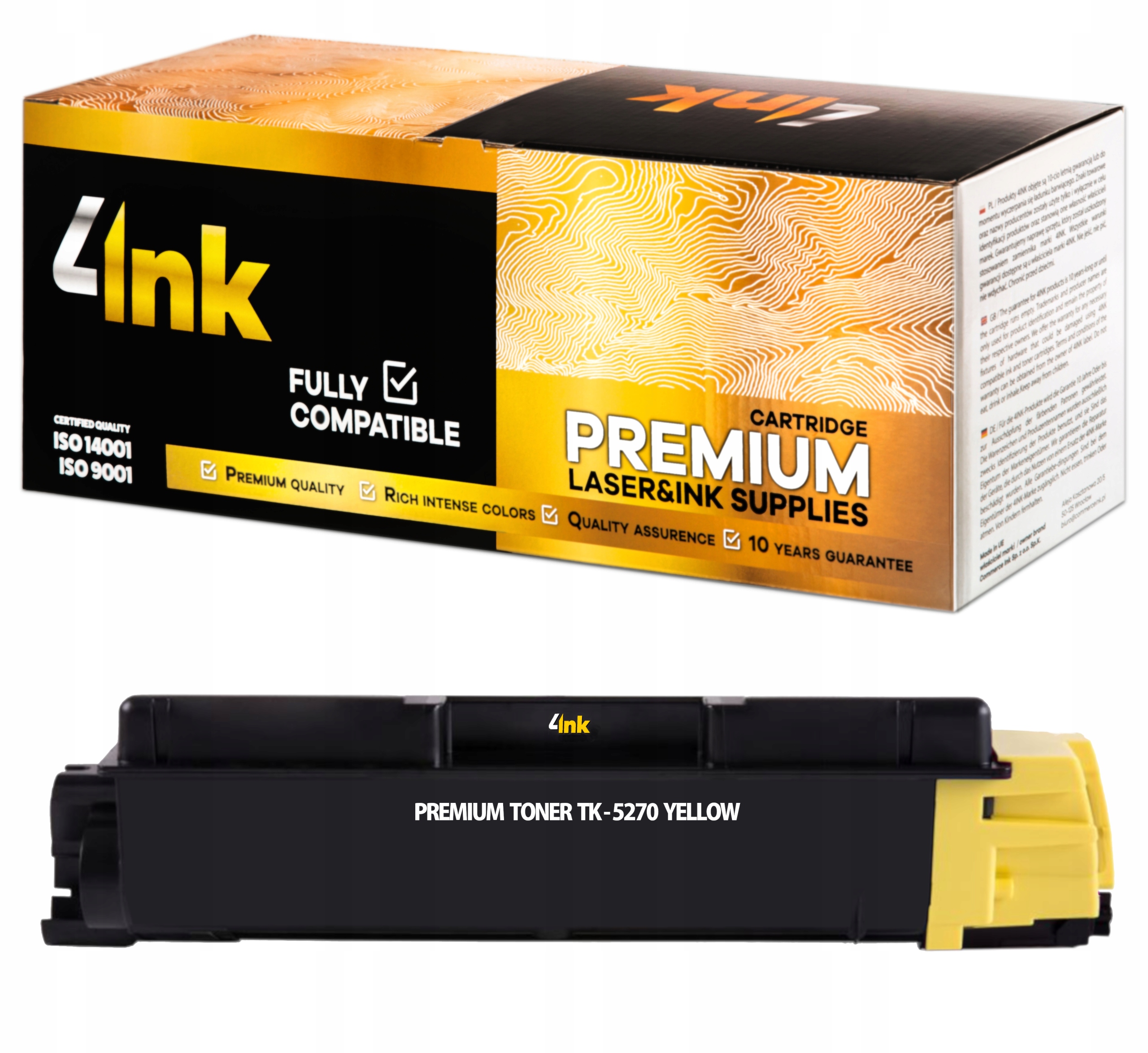 

Toner 4INK Do Kyocera TK-5270 XL Premium
