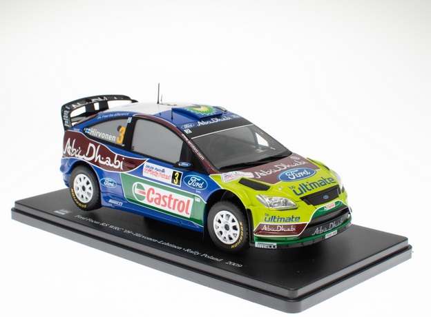 Ford Focus Rs Wrc '09 Hirvonen Lehtinen Czech Republic 2009 1:24 1:24 Hachette